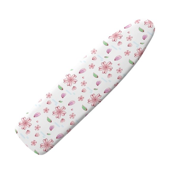 HELLHERO Cherry Blossom Ironing Board Cover, Lightweight Breathable Ironing Board Cover Protector, Dirt-Proof Heat-Resistant Ironing Protector for Ironing Board, Home Decorations