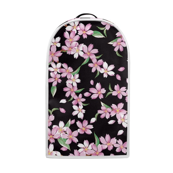 HELLHERO Cherry Blossom Pattern Coffee Machine Dust Cover for Home Kitchen Protective Dustproof Food Processor Cover