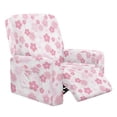 thumbnail image 1 of HELLHERO Cherry Blossom Print Recliner Chair Covers Lazyboy Recliner Couch Covers That Stay in Place Sofa Cover for Reclining Sofa, Pink, 1 of 8