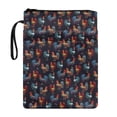 thumbnail image 1 of HELLHERO Chick Pattern Design Book Sleeve Protector with Zipper Polyester Fabric Book Cover Sleeve Pouch with Waterproof for Hardcover Notebook Bible Tote, 1 of 8
