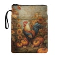 thumbnail image 1 of HELLHERO Chicken Pumpkin Sunflower Book Cover Sleeve, Pocket for Book Club Gifts Bible Case Bag, Book Carrying Case Book Lovers Gifts for Readers Fater Librarian, 1 of 8