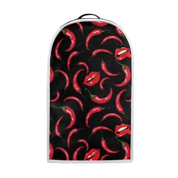 HELLHERO Chili Pattern Blender Covers 1Pcs Polyester 15.94"H x 9.45"L x 7.28"W for Kitchen Use Top Handle