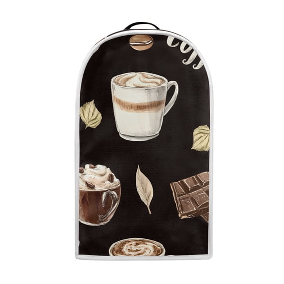 HELLHERO Chocolate Pattern Protective Case for Kitchen Use Multifunctional for Kitchen Counter with Elastic