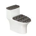 thumbnail image 1 of HELLHERO Chrismas Polyester Bathroom Toilet Cozy Set for Indoor Home Toilet Seat Cover Replacement with Soft 2 Piece Set, 1 of 8