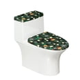 thumbnail image 1 of HELLHERO Christmas Bell Light Strip Toilet Seat Cover Universal 2 Pcs Set Machine Washable Reusable for Gift, 1 of 8