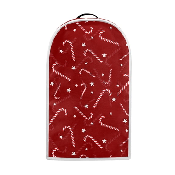 HELLHERO Christmas Candy Cane Kitchen Blender Dust Covers with Hand Strap Handle Polyester