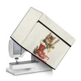 thumbnail image 1 of HELLHERO Christmas Cat Pattern Sewing Machine Cover with Tote Handle Foldable Fits Most Sewing Machines for Mom Wife Gifts, 1 of 8