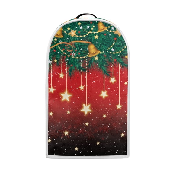 HELLHERO Christmas Coffee Machine Dust Cover Oil Proof Kitchen Home Foldable Washable Mixer Blender Cover with Waterproof