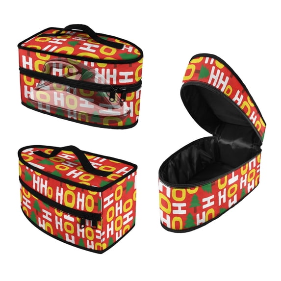 HELLHERO Christmas Fun Style Polyester Steam Iron Carrying Case, Case Only
