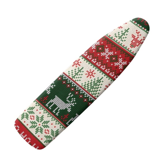 HELLHERO Christmas Ironing Board Cover, Lightweight Breathable Ironing Board Cover Protector, Dirt-Proof Heat-Resistant Ironing Protector for Ironing Board, Home Decorations