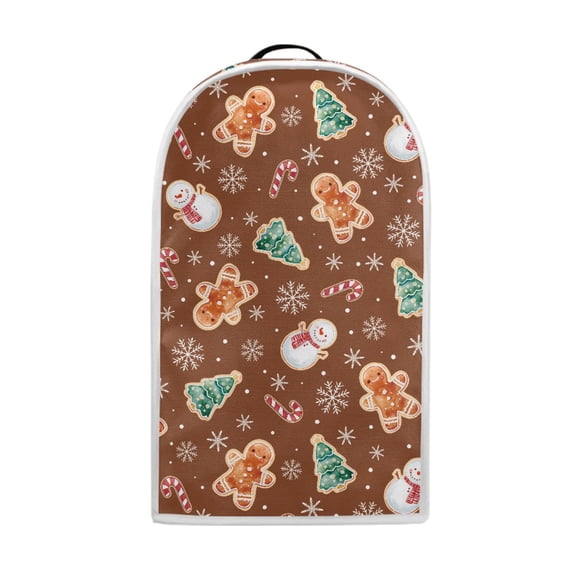 HELLHERO Christmas Snowman Candy Cane Pattern Kitchen Blender Dust Covers for Kitchen Use Protective