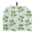 thumbnail image 1 of HELLHERO Christmas Tea Cozy Frog Pattern Teapot Cover Waterproof Keep Warm Insulation Polyester Canvas for Office Frog Pattern, 1 of 8