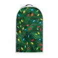 thumbnail image 1 of HELLHERO Christmas Tree Light Patterns Washable Polyester Dust Cover with Fitted for Home Kitchen, 1 of 6