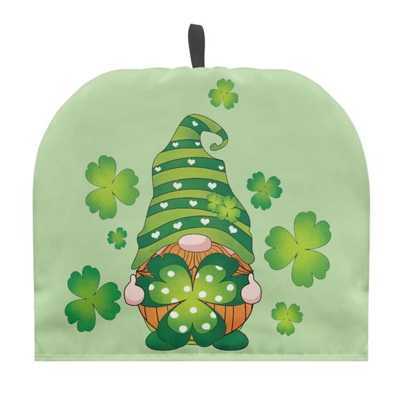 HELLHERO Clover Pattern Design Teapot Dust Cover Creative Waterproof Polyester Canvas Keep Clean Teapot Protective