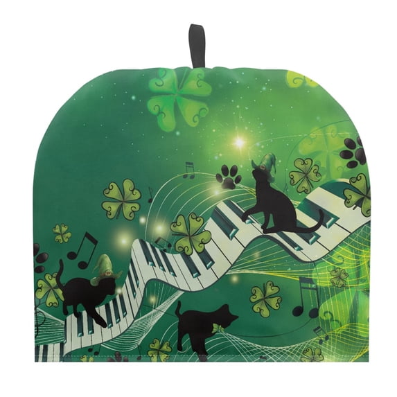 HELLHERO Clover Piano Coffee Pot Cloth Covers Easy to Clean Not Easily Deformed for Kitchen, Holiday Anniversary