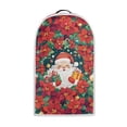 thumbnail image 1 of HELLHERO Coffee Machine Dust Cover for Kitchen Use AntiSlip Waterproof Kitchen Blender Dust Cover, Santa with Gift Boxes and Poinsettias, 1 of 6