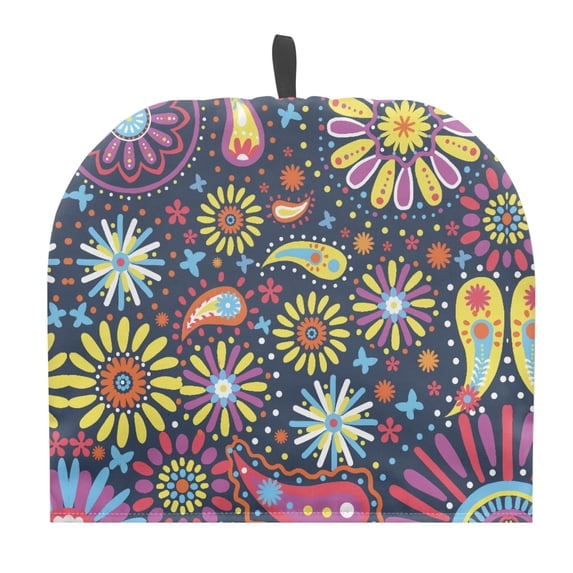 HELLHERO Coffee Pot Cloth Covers Keep Warm with Polyester, Flowers