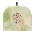 thumbnail image 1 of HELLHERO Coffee Pot Cloth Covers Polyester Canvas Insulate Tea Pot Kitchen 1Pcs, Rabbit and Floral Pattern Design, 1 of 4