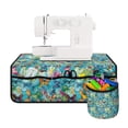 thumbnail image 1 of HELLHERO Colorful Butterfly Cover Sewing Machine Mat Removable Storage Bag to Keep Tidy Non Slip for Wife Mom, Christmas, 1 of 5