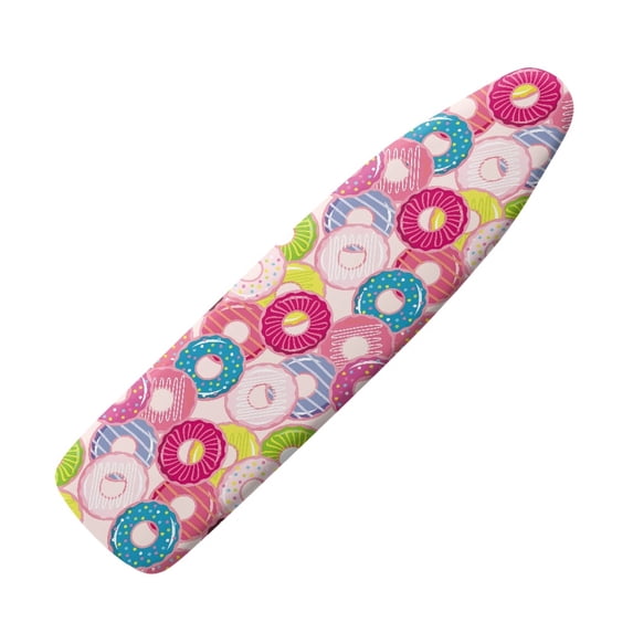 HELLHERO Colorful Donuts Ironing Board Cover Dustproof Covers Washable Easy Fit Polyester 15"x54", Halloween