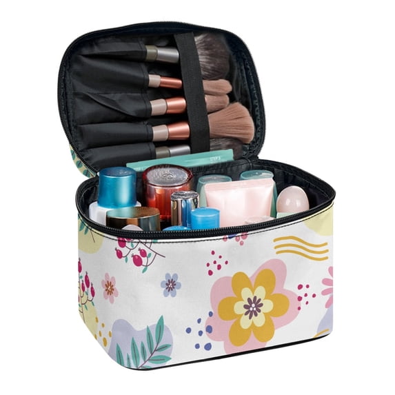 HELLHERO Colorful Floral Pattern Travel Accessories Organizer Portable Traveling with Slip-in Pockets Travel & Home Women Men Gift