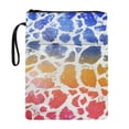 thumbnail image 1 of HELLHERO Colorful Pattern Design Bible Case Bag Carrying Book Case Washable Book Carrying Case Handle with Book Cover Carrying Case 11.4 Inch X 8.66 Inch, 1 of 8
