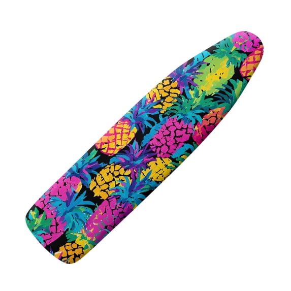 HELLHERO Colorful Pineapple Pattern Design Ironing Board Cover for Friends Elastic Edge Easy Fit Protector Mother's Day