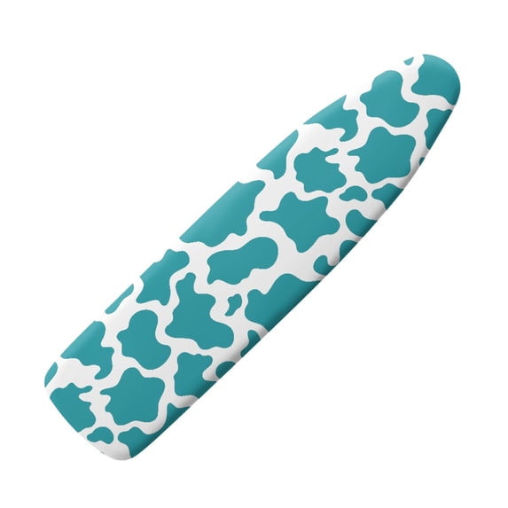 HELLHERO Cow Print Ironing Board Cover Replacement Breathable Polyester Fabric Ironing Board Covets Elastic Edge 15x54 Inch