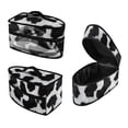 thumbnail image 1 of HELLHERO Cow Print Pattern Handheld Iron Portable Storage Bag Protective (11.8x6.69x5.5 In) Home, Case Only, 1 of 7