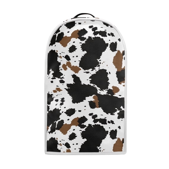 HELLHERO Cow Print Pattern Handle Protective Case with Keep Clean Polyester Kitchen Blender Dust Covers