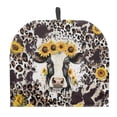 thumbnail image 1 of HELLHERO Cow-patterned Teapot Dust Cover Insulation Keep Warm for Creative Gifts, 1 of 7