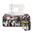 thumbnail image 1 of HELLHERO Cow print Sewing Machine Mat Sewing Machine Dustproof Foldable Polyester Fabric Beautiful & Practical Fusion Waterproof Protective Mat for Most Sewing Machines, 1 of 5