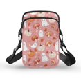 thumbnail image 1 of HELLHERO Cross Body Purse Polyester Leakproof Paw Print Pattern for Travel Adults, 1 of 7