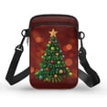 thumbnail image 1 of HELLHERO Crossbody Bag Christmas Tree Pattern 2 Layers Shoulder Bags for Women, 1 of 7
