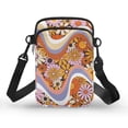 thumbnail image 1 of HELLHERO Crossbody Sling Bags for Adults Outdoor Daily Use Deep Red Roses Underarm Shoulder Bag Double Layer, 1 of 7