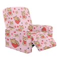 thumbnail image 1 of HELLHERO Cute Cat Red Heart Recliner Covers, Washable Brushed Recliner Chair Slipcover, 4 Pack with Side Pockets for Living Room Kids and Pet Protection, 1 of 8
