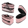 thumbnail image 1 of HELLHERO Dachshund Snowflake Pattern Dustproof Travel Home Iron Organizer (11.8x6.69x5.5 In) with Handle Easy Storage Cleaning, Bag Only, 1 of 6