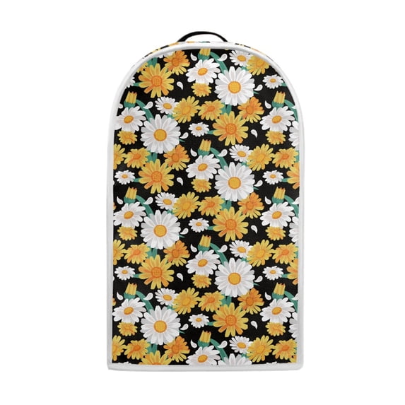 HELLHERO Daisies Pattern Multifunctional Food Processor Cover Daisies for Foldable Polyester Cover Protection