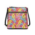 thumbnail image 1 of HELLHERO Daisy Field Pattern Adjustable Shoulder Strap Shoulder Bag for Daily Commute Shopping, Durable Adjustable Strap Sling Bag Smooth Zipper Crossbody Bag, 1 of 7