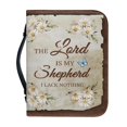 thumbnail image 1 of HELLHERO Daisy Print PU Leather Bible Case, Large Capacity Sturdy Bible Carrying Case for Church Study Daily Prayer and Travel, 1 of 12