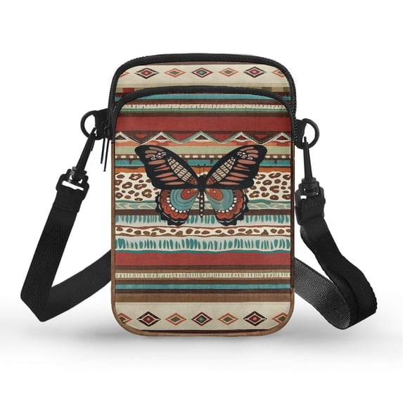 HELLHERO Datura Pet Paw Print Women Adjustable Shoulder Strap Small Crossbody Purse, Polyester Crossbody Small Bags for Adult