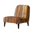 thumbnail image 1 of HELLHERO Decorations Easy to Install Armless Accent Chair Cover for Armless Chair, Armless Accent Chair Protector Wood Print, 1 of 8