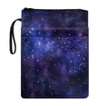 thumbnail image 1 of HELLHERO Deep Starry Sky Design Book Sleeve Protector with Zipper Polyester Book Carrying Case Zipper Pouch Waterproof Carrying Book Case, 1 of 8