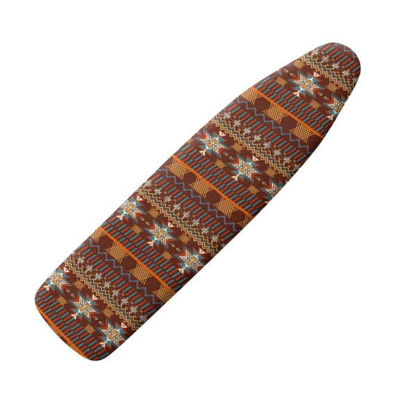 HELLHERO Deometric Pattern Ironing Board Cover 3 Fasteners Elastic Edge Ironing Board Dust-Proof Cover Protection Covers Hook and Loop