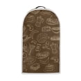 thumbnail image 1 of HELLHERO Dessert Sketch Design Dust Cover with Hand Strap Thickened Protective Case Lightweight Easy to Clean for Thanksgiving, 1 of 6
