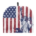 thumbnail image 1 of HELLHERO Distressed Lady Liberty Teapot Insulated Cosy Polyester Canvas for Great Gift Mom, 1 of 8