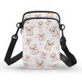 thumbnail image 1 of HELLHERO Dog Pattern Adjustable Crossbody Bag with Double-layer Small Crossbody Purse Stylish Polyester, 1 of 7