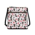 thumbnail image 1 of HELLHERO Dog Pattern PU Leather Crossbody Purse Purse Satchel, Adjustable Strap Spacious Satchel Bag Waterproof for Travel Use Daily Use, 1 of 7