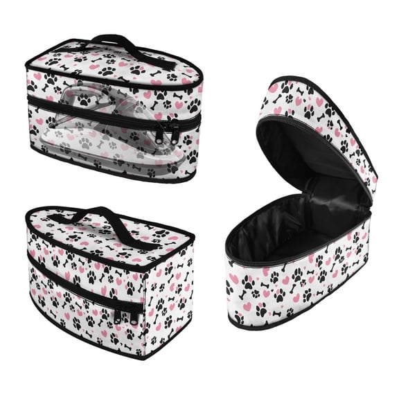 HELLHERO Dog Paw Steamer Storage Bag 11.8x6.69x5.5 Inches Polyester, Case Only