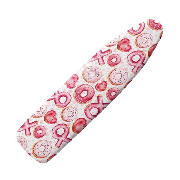 HELLHERO Donuts Pattern Ironing Board Cover, 15x54 Inches Polyester - Iron Table Cover for Sewing Room, Design Studio, Hobby Space